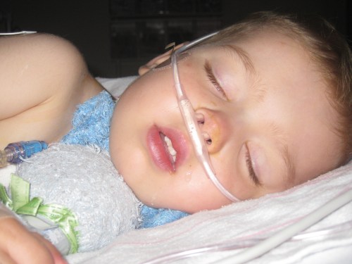 This was my view for a hours the day after surgery. 