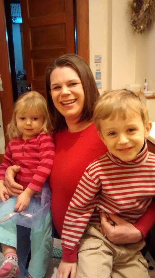 3.5 of the 5 Drew's (baby is the belly!). They are loving and supporting Eli all the way from Jackson, MN. Yay!! 