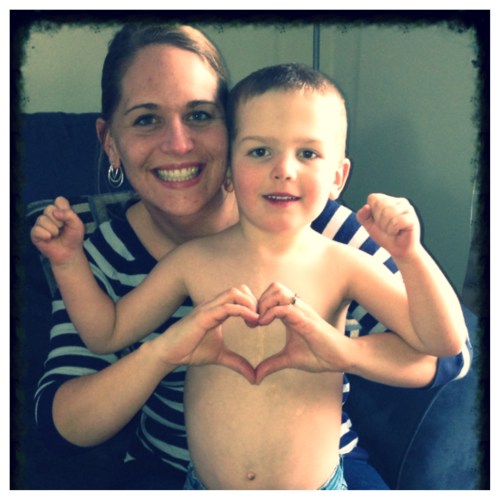 Eli is my Heart Warrior. Everyday, I am truly in awe of what God has done for him. He is my Heart Warrior and Miracle Baby. 